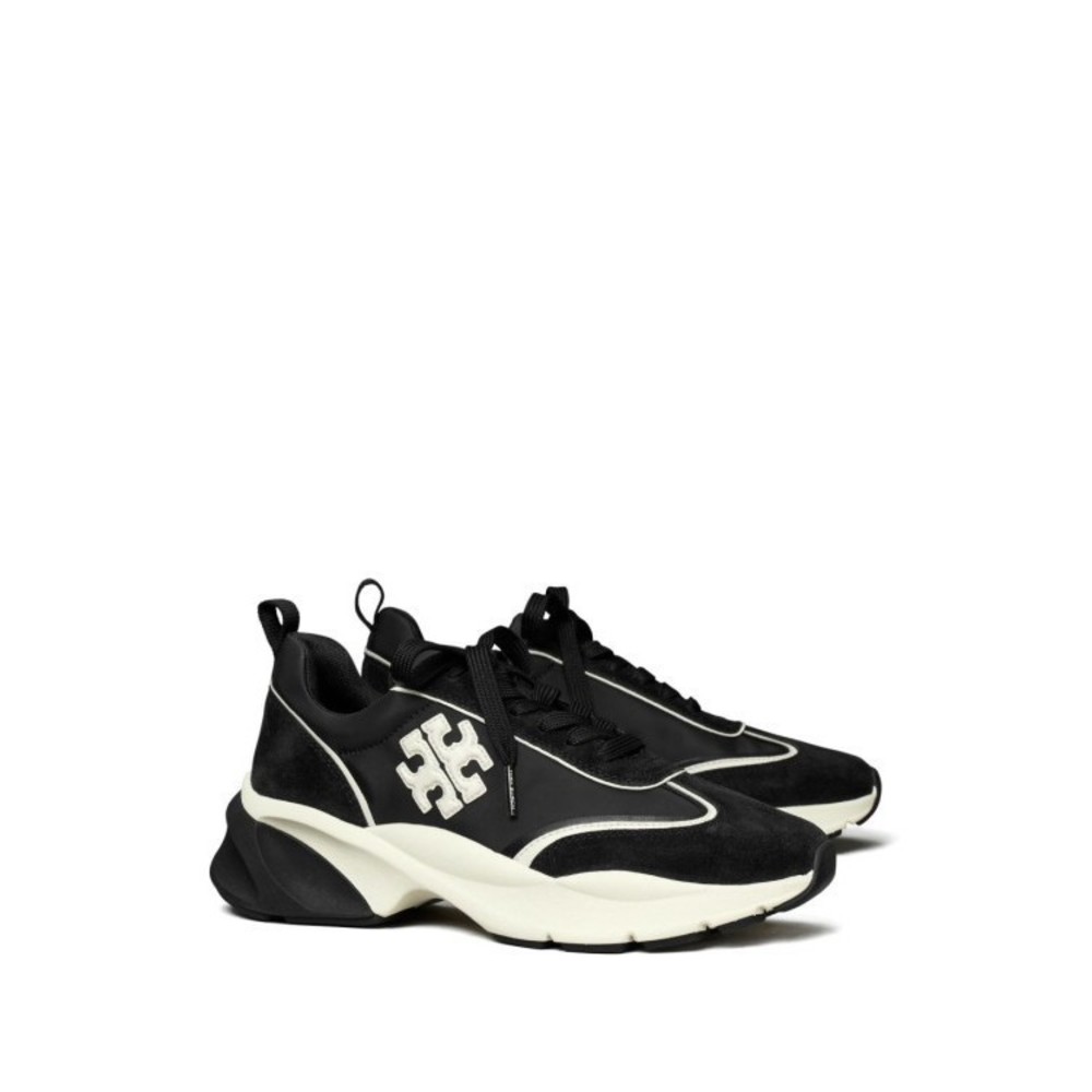 Tory Burch Two-Tone Trainer Shoes With Suede - NWT - Picture 4 of 4